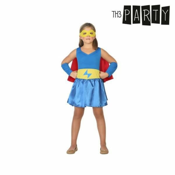 Kostume til børn Superheltinde - 5-6 år