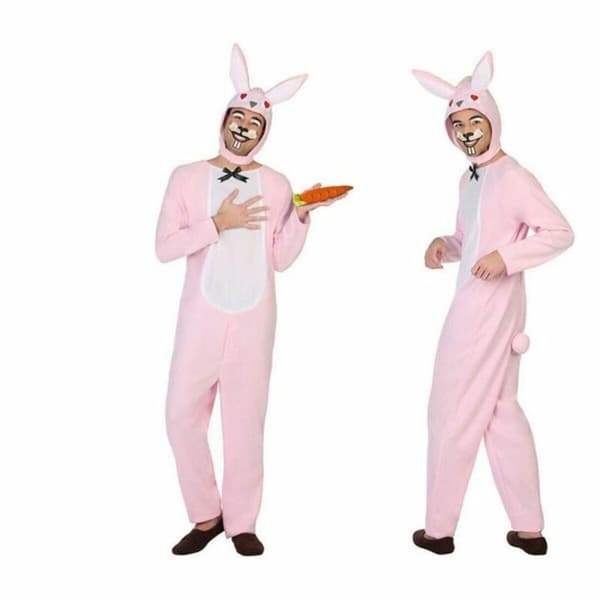 Kostume til voksne Th3 Party Pink dyr - XL