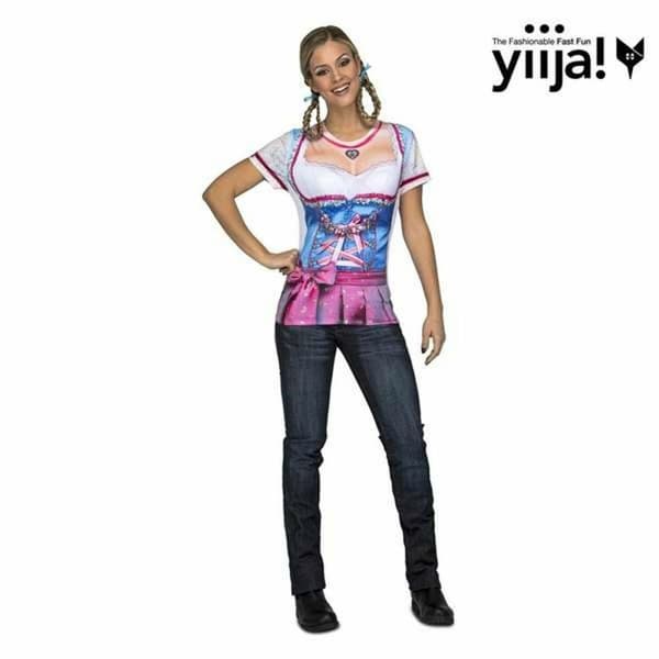 Kostume til voksne My Other Me Oktoberfest Lady Blå - S