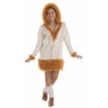 Miniatyrbillede 1 af 2: Kostume til voksne Nui V Eskimo - M
