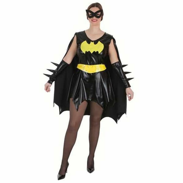 Kostume til voksne Bat Superheltinde - M