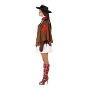 Kostume til voksne 113787 Rød (3 pcs) Musketer - M/L