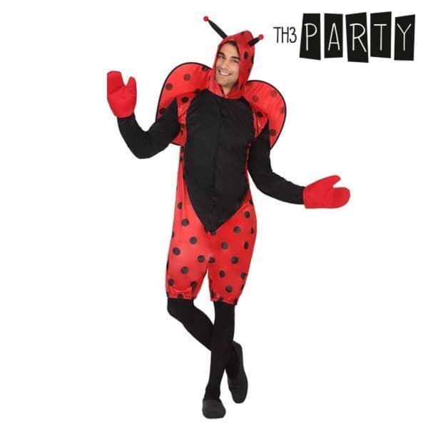 Kostume til voksne (3 pcs) Mariehøne - XL