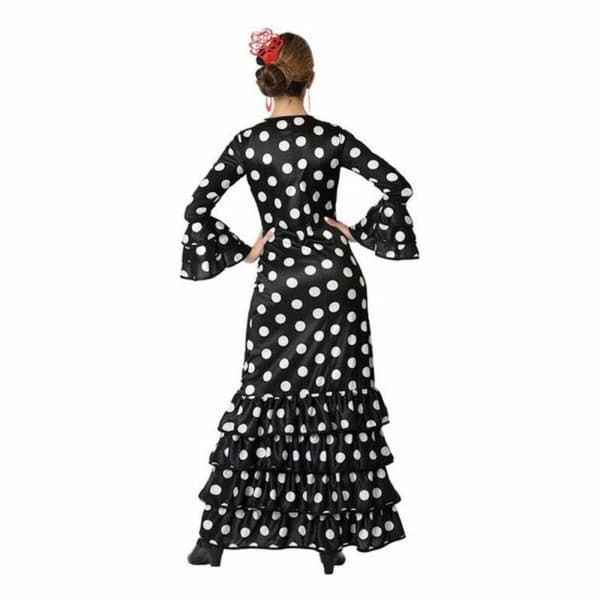 Kostume til voksne Sevillana danser Sort - M/L