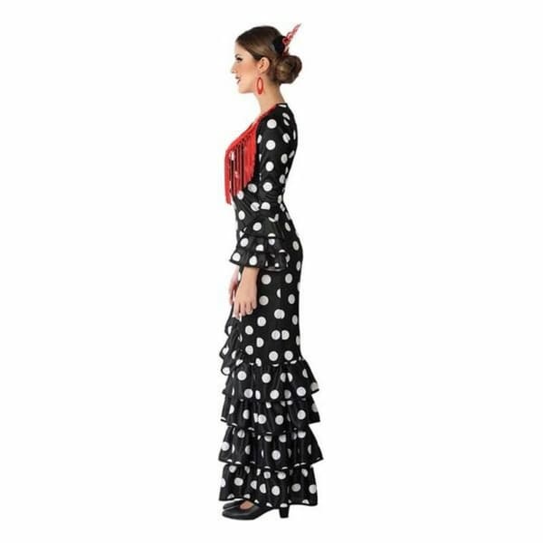 Kostume til voksne Sevillana danser Sort - M/L