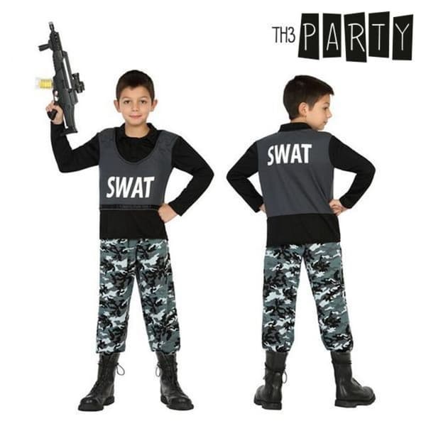 Kostume til børn SWAT politimand (2 pcs) - 5-6 år