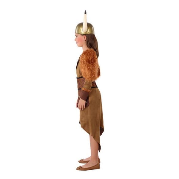 Kostume til børn 114869 Viking kvinde Brun (4 Pcs) - 10-12 år