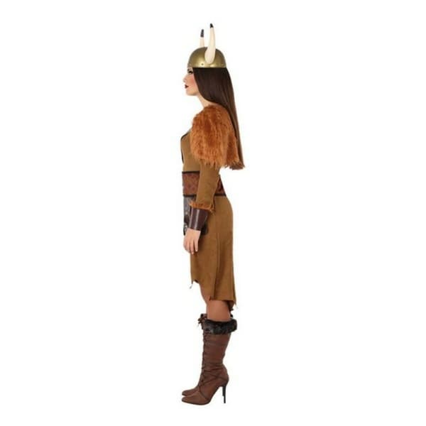 Kostume til voksne 114012 Brun (3 pcs) Viking kvinde - XS/S