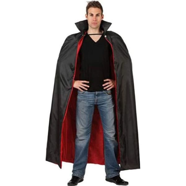 Vampyr Cape - ATOSA - för vuxna - Svart och Röd