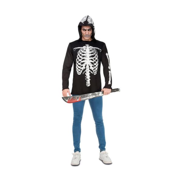 Kostume til voksne My Other Me Skelet - XS