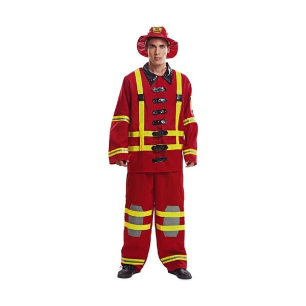 Kostume til voksne My Other Me Brandmand (3 Dele) - XL
