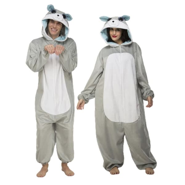 Kostume til voksne My Other Me Grå Zorro - M/L