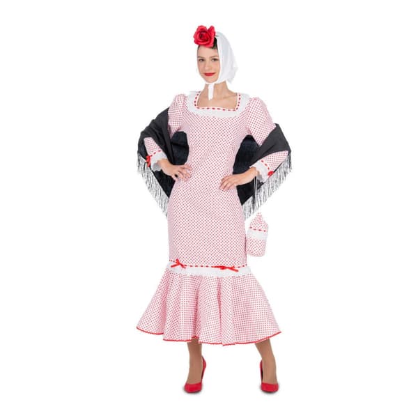 Kostume til voksne My Other Me Hvid Madrilener mand (4 Dele) - M/L