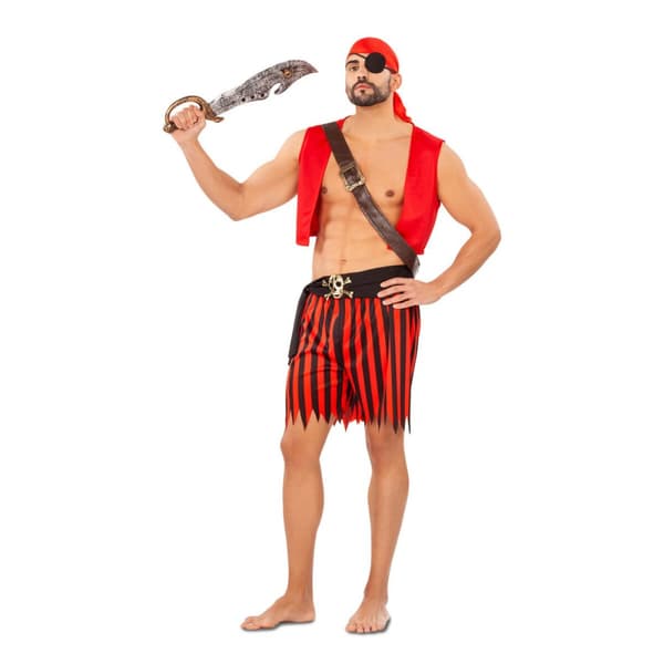 Kostume til voksne My Other Me Pirat (5 Dele) - XL