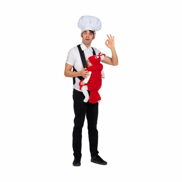 Kostume til voksne My Other Me Mande kok Onesize (3 Dele)