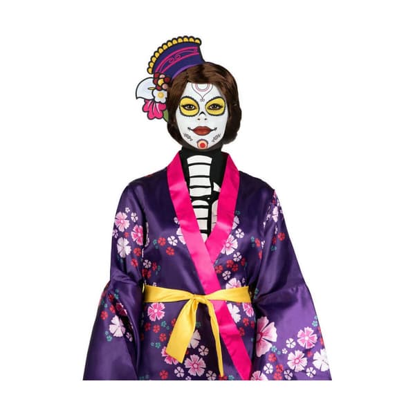 Kostume til voksne My Other Me Mariko 8 Dele Catrina - S