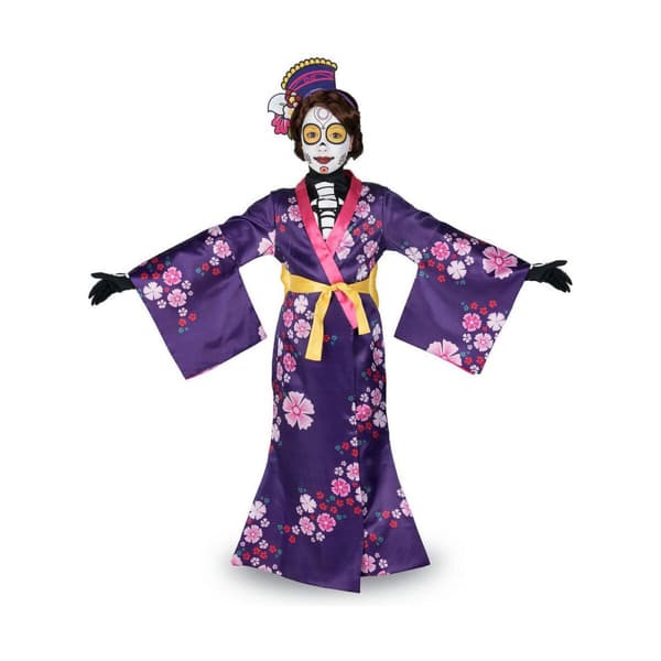 Kostume til voksne My Other Me Mariko 8 Dele Catrina - S