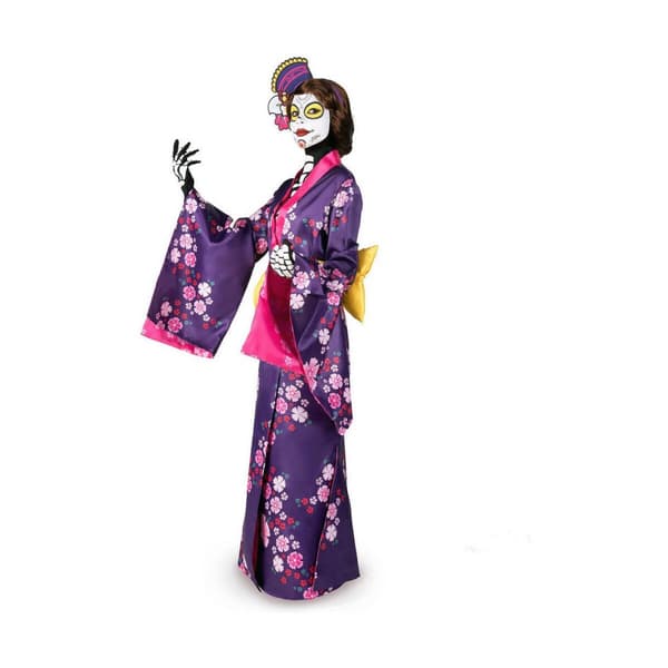 Kostume til voksne My Other Me Mariko 8 Dele Catrina - S