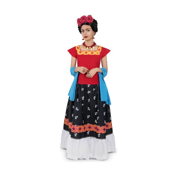 Kostume til voksne My Other Me Frida Kahlo (3 Dele) - S