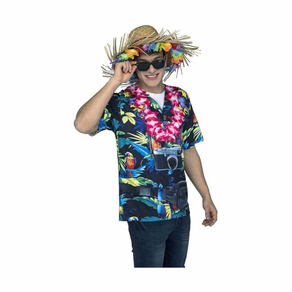 Kostume til voksne My Other Me Hawaiiansk mand - S