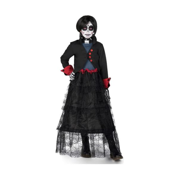 Kostume til voksne My Other Me Zoe 9 Dele Catrina - XS