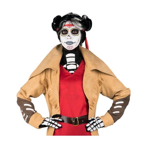 Kostume til voksne My Other Me Angelica 11 Dele Catrina - M/L