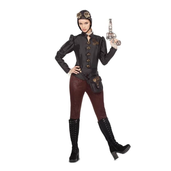 Kostume til voksne My Other Me Steampunk (4 Dele) - S