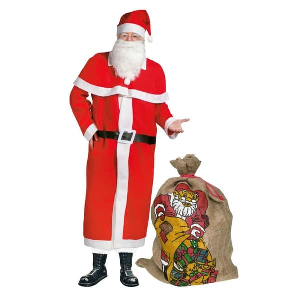 BRUGT Kostume til voksne Idena 3133 Santa Claus (Refurbished A+)