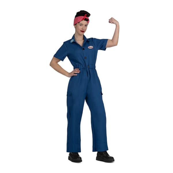 Kostume til voksne My Other Me Rosie the Riveter (3 Dele) - M