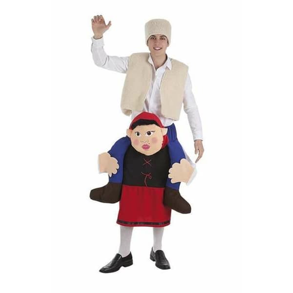 Kostume til voksne Ride-On M/L Fårehyrde mand Fårehyrde kvinde (3 Dele)