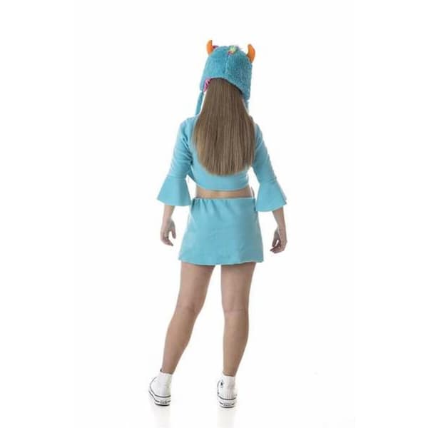 Kostume til voksne Blå Monster (2 Dele) - L