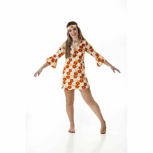 Kostume til voksne Hippie (2 Dele) - S