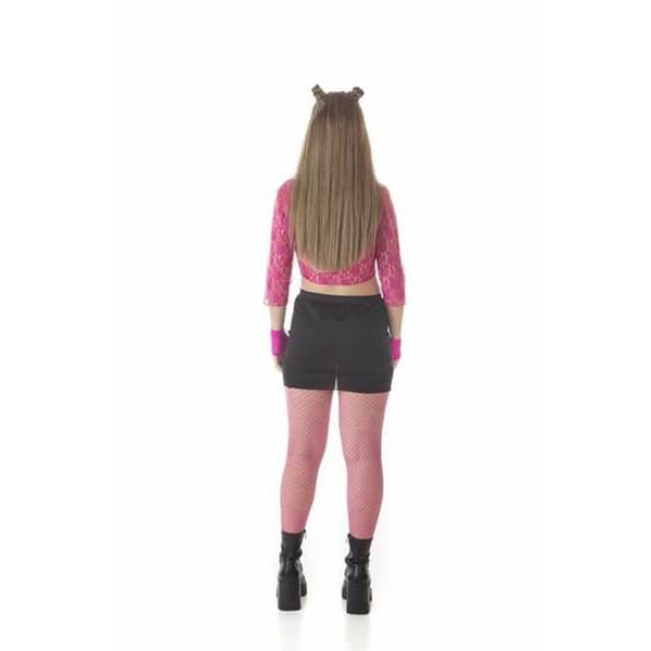 Kostume til voksne Fiesta Sexy Fuchsia (2 Dele) - S