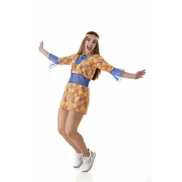Kostume til voksne Hippie (2 Dele) - S