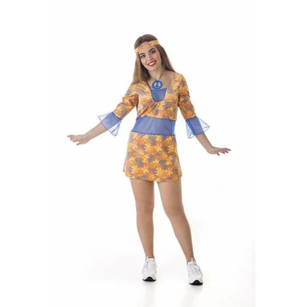 Kostume til voksne Hippie (2 Dele) - S