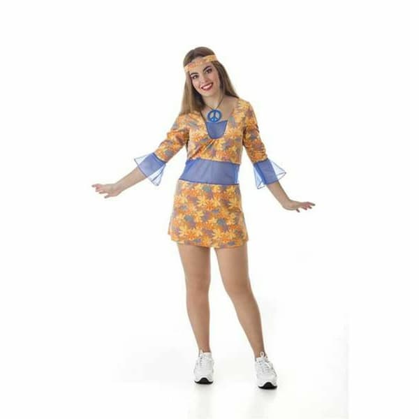 Kostume til voksne Hippie (2 Dele) - M