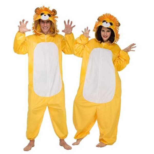 Kostume til voksne My Other Me Big Eyes Løve - M/L