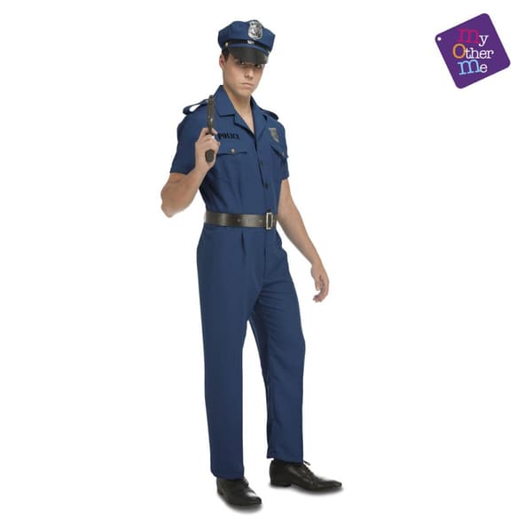 Kostume til voksne My Other Me Politimand (4 Dele) - M/L