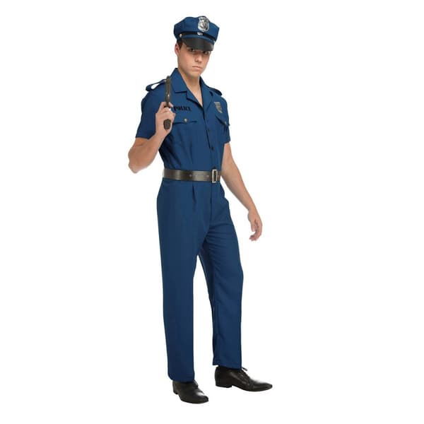 Kostume til voksne My Other Me Politimand (4 Dele) - M/L