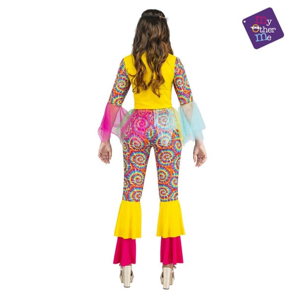 Kostume til voksne My Other Me Hippie (2 Dele) - S