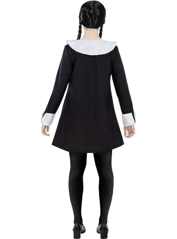 FUNIDELIA Wednesday Addams Kostyme - The Addams Familie til dame - Svart