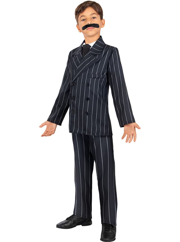 FUNIDELIA Gomez Addams Kostyme - The Addams Family til gutter - Lila 10-12 years