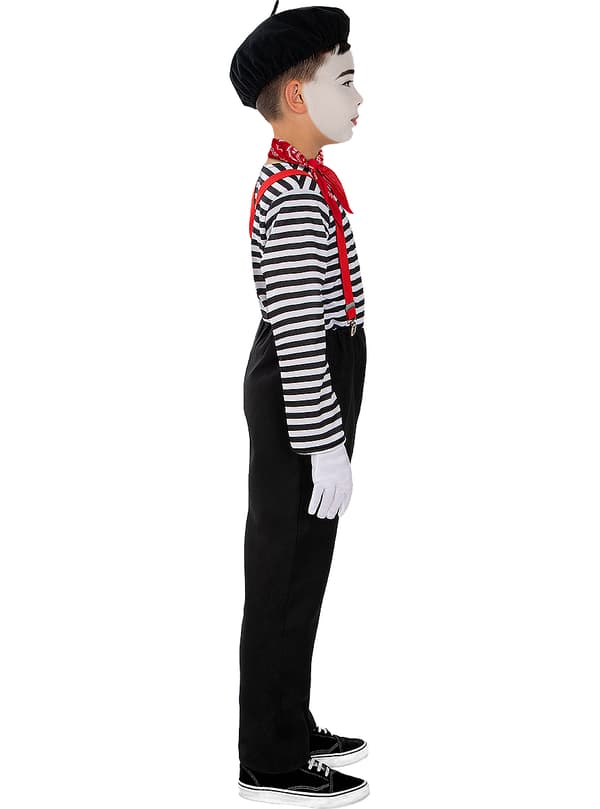 FUNIDELIA Mime kostume til drenge til drenge - Sort
