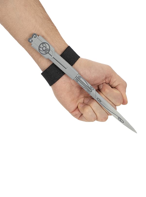 FUNIDELIA Klinga Assassins Creed för dam och herr - Storlek: 0 - Grå / Silver