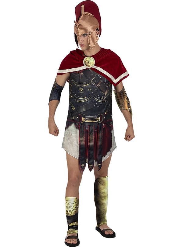 FUNIDELIA Assassins Creed Odyssey kostume til mænd - Brun