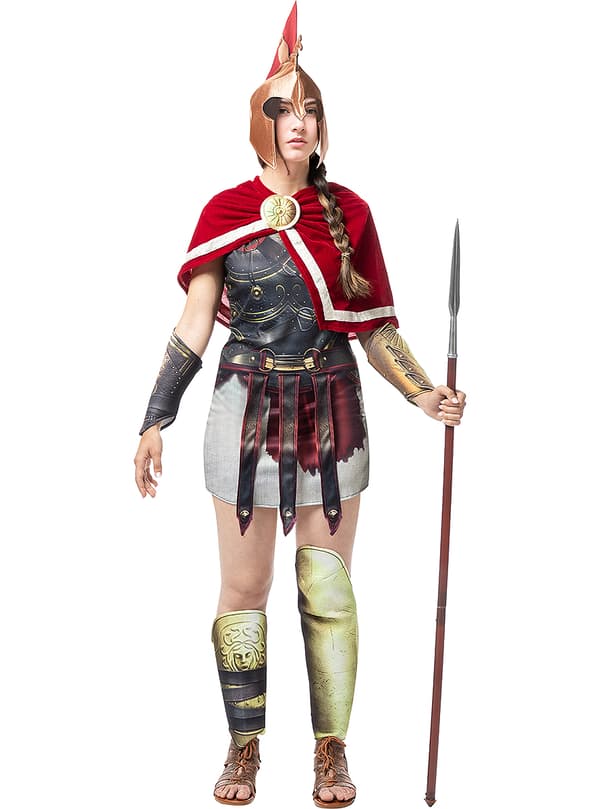 FUNIDELIA Lans Assassins Creed Odyssey för dam och herr - Storlek: 0 - Brun