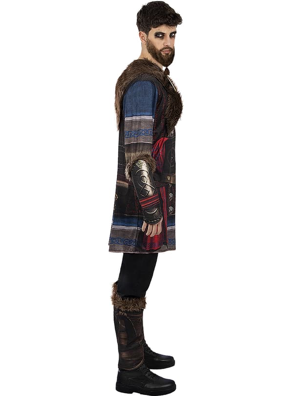 FUNIDELIA Maskeraddräkt Eivor Assassins Creed Valhalla för herr - Grå / Silver