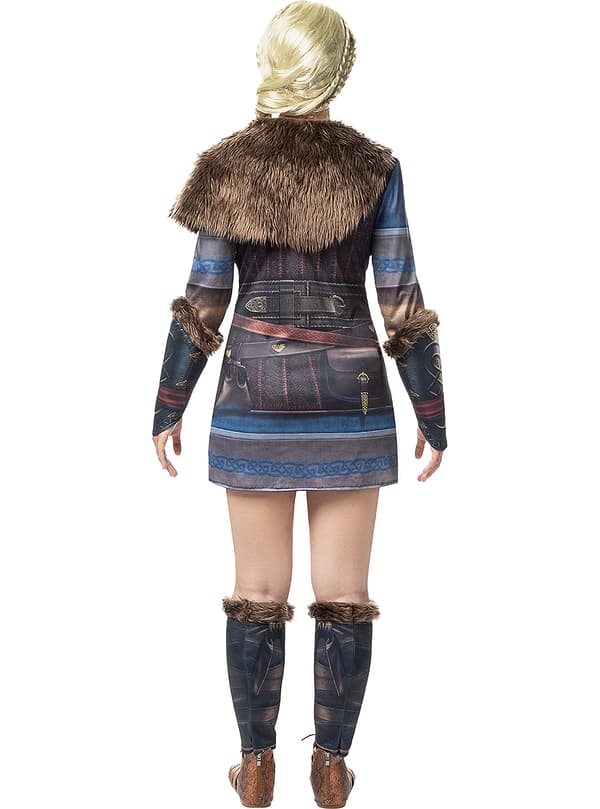 FUNIDELIA Maskeraddräkt Assassin s Creed Valhalla för dam - Brun