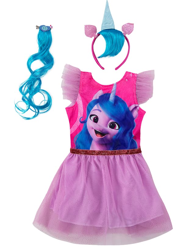 FUNIDELIA My Little Pony Izzy Moonbow kostume til piger - Pink