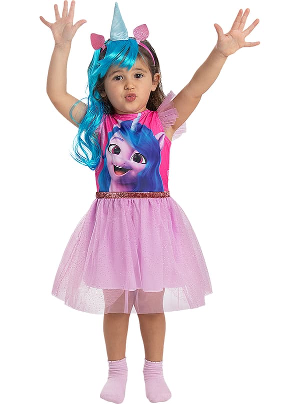 FUNIDELIA My Little Pony Izzy Moonbow kostume til piger - Pink